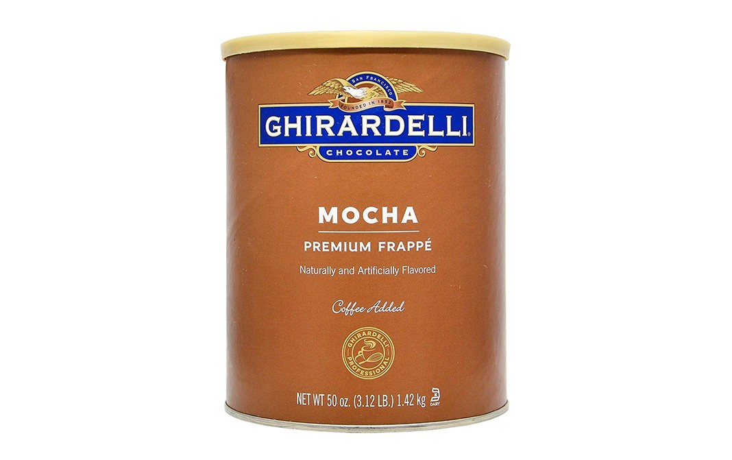 Ghirardelli Mocha Premium Frappe    Plastic Jar  1.42 kilogram